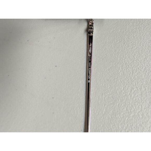 Authentic Fendi Rimless Square Sunglasses FE4082US 16Z 59 15 Palladium/Brown - Picture 7 of 12